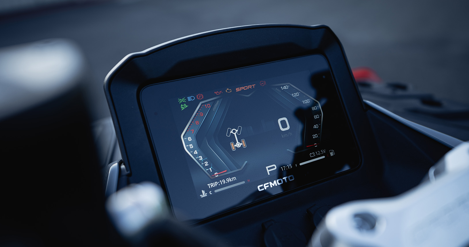 CFMOTO CFORCE 850 TOURING PRO LIMITED display